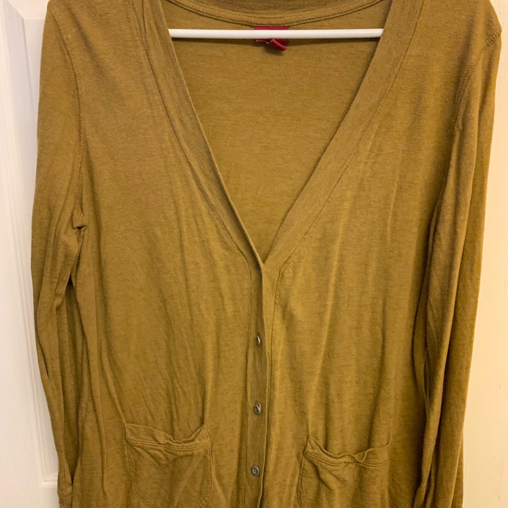 Mustard boyfriend blazer